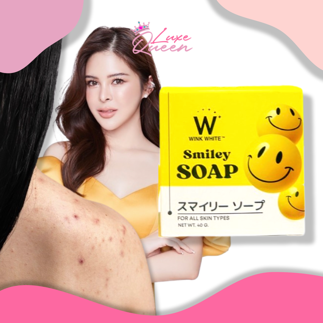 W Smiley Soap: Face Acne and Body Acne